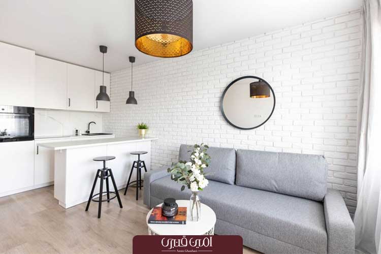 بزرگتر نشان دادن ویلای کوچک