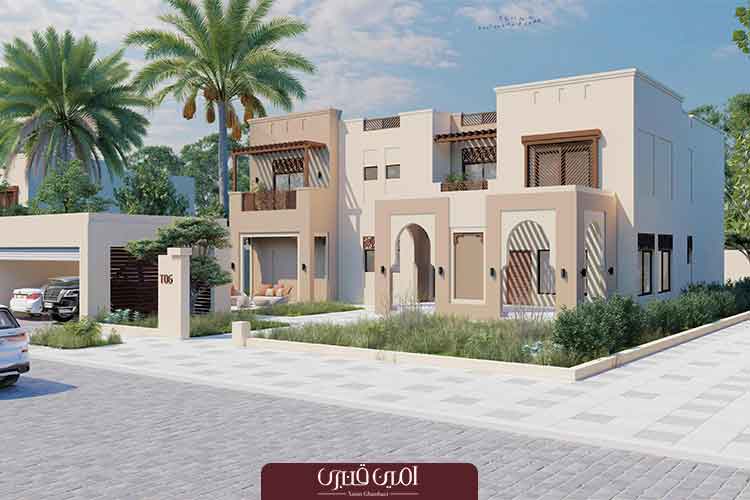 طراحی ویلا سنتی
